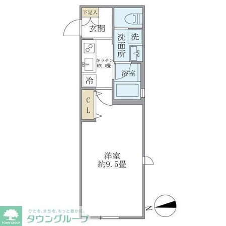 ミューズ新小岩の物件間取画像